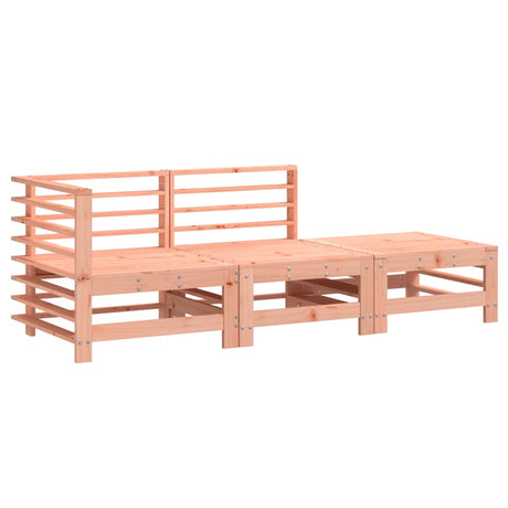 Vidaxl 3-delige loungeset massief douglashout