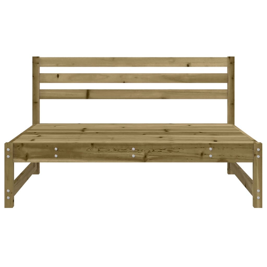 Vidaxl tuinmiddenbank 120x80 cm geïmpregneerd grenenhout