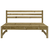 Vidaxl tuinmiddenbank 120x80 cm geïmpregneerd grenenhout