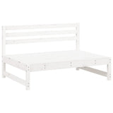 Vidaxl tuinmiddenbanken 2 st 120x80 cm massief grenenhout wit