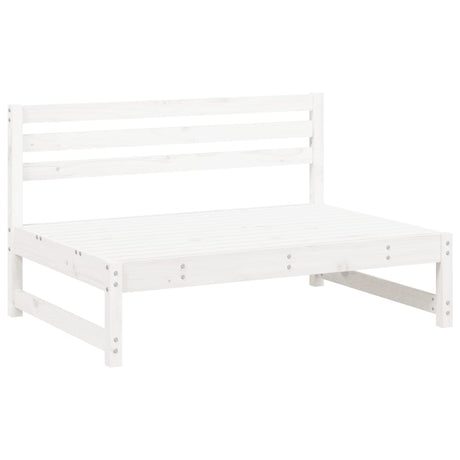 Vidaxl tuinmiddenbanken 2 st 120x80 cm massief grenenhout wit