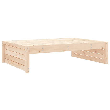 Vidaxl tuinvoetenbank 120x80 cm massief grenenhout