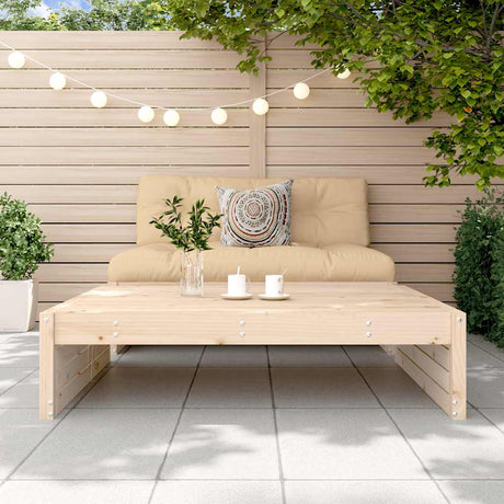Vidaxl tuinvoetenbank 120x80 cm massief grenenhout