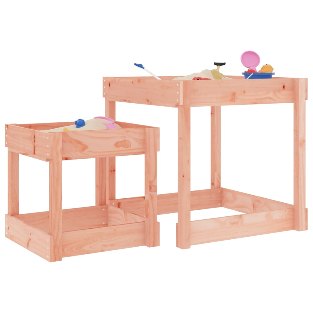 Vidaxl Sand Tables 2 PC Solid Douglashout