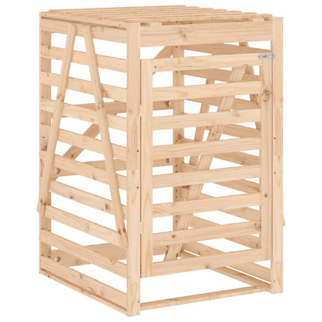 Vidaxl containerberging 84x90x128,5 cm massief grenenhout