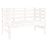 Vidaxl tuinbankje 111,5x53x71 cm massief grenenhout wit