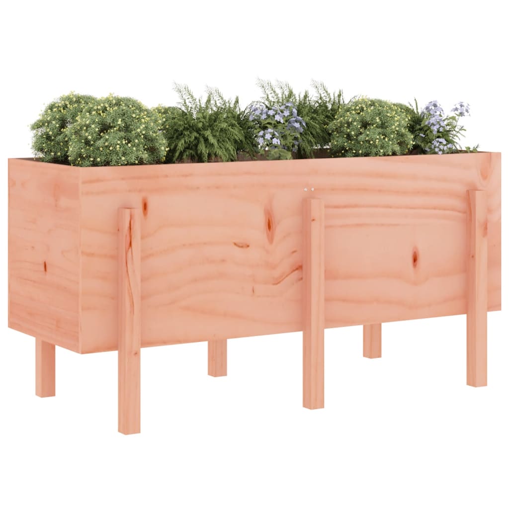 Vidaxl Planter hævede 121x50x57 cm solid Douglashout