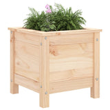 Vidaxl plantenbak 40x40x39 cm massief grenenhout