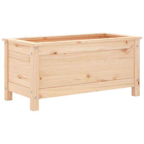 Vidaxl plantenbak 82,5x40x39 cm massief grenenhout