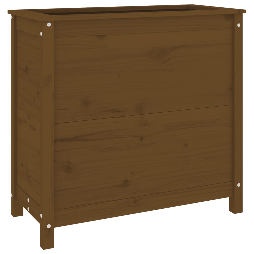 Vidaxl Planning Box 82.5x40x78 cm Solid Pine Honey Brown