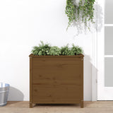 Vidaxl Planning Box 82.5x40x78 cm Solid Pine Honey Brown