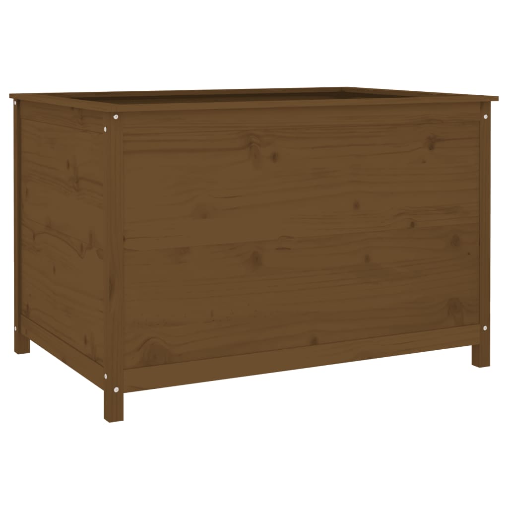 Vidaxl Planter höjde 119,5x82,5x78 cm Solid Pine Honey Brown