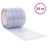 Vidaxl Deurboordijn 200x1.6 mm 25 m PVC Transparente