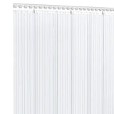 Vidaxl deurgordijn 300x2,6 mm 25 m pvc transparant