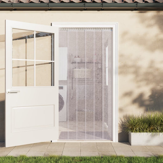 Vidaxl deurgordijn 300x2,6 mm 25 m pvc transparant