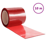 Vidaxl Deurboordijn 200x1.6 mm 10 m PVC rosso