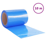 Rideau de porte vidaxl 300x2,6 mm 10 m PVC bleu