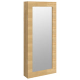 Vidaxl jewelry cupboard with mirror wall -mounted 30x8.5x67 cm