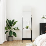 Vidaxl Jewelry Armoire avec miroir détaché 42x38x152 cm noir