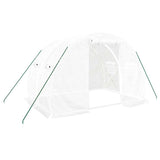 Vidaxl tuinkas met stalen frame 6 m² 3x2x2 m