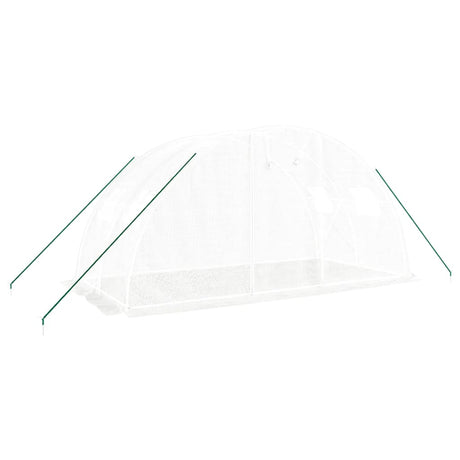 Vidaxl tuinkas met stalen frame 8 m² 4x2x2 m