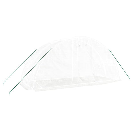 Vidaxl tuinkas met stalen frame 10 m² 5x2x2,3 m