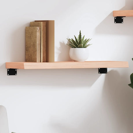 Vidaxl wandschap 60x20x4 cm onbehandeld massief eikenhout