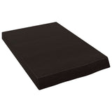 Vidaxl wandschap 40x60x(2-6)cm behandeld massief eikenhout donkerbruin