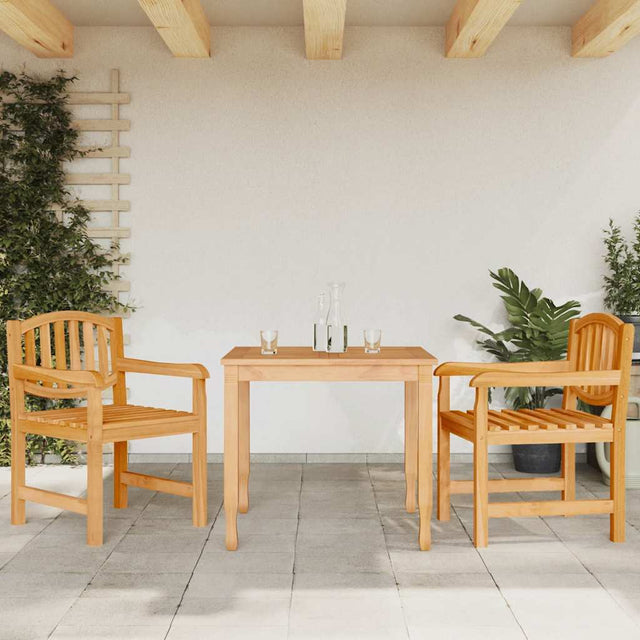 Vidaxl tuinstoelen 2 st 58x59x88 cm massief teakhout