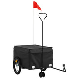 Vidaxl Bicycle Trailer 45 kg Iron Black