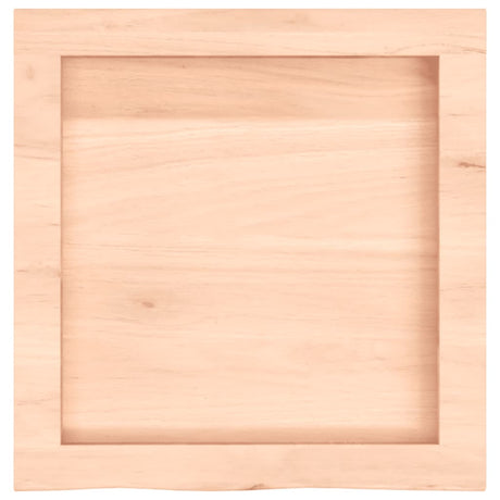 Vidaxl wastafelblad 40x40x(2-4) cm onbehandeld massief hout