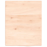 Vidaxl wastafelblad 40x50x2 cm onbehandeld massief hout