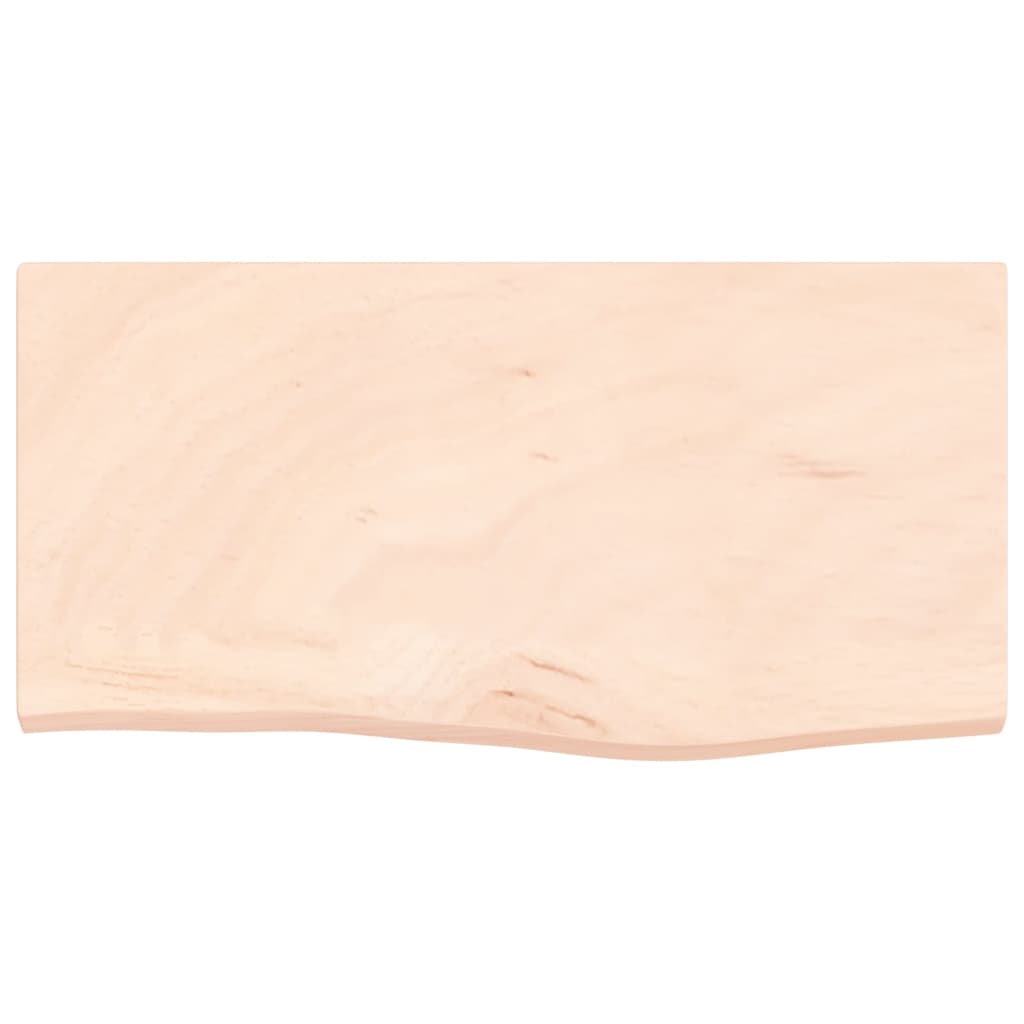 VidaXL Washbasin sheet 60x30x2 cm Untreated solid wood