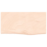 Vidaxl wastafelblad 60x30x(2-4) cm onbehandeld massief hout