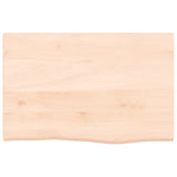 Vidaxl Washbasin Sheet 60x40x2 cm de madera maciza no tratada