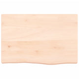 Vidaxl Washbasin Sheet 60x40x (2-6) CM Madera sólida no tratada