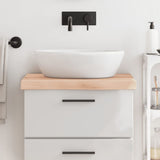 Vidaxl Washbasin Sheet 60x50x (2-6) CM Madera sólida no tratada