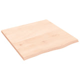 Vidaxl Washbasin Sheet 60x60x2 cm de madera maciza no tratada