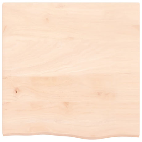 Vidaxl wastafelblad 60x60x2 cm onbehandeld massief hout