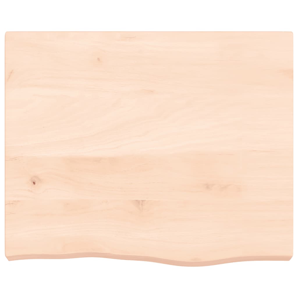 VidaXL Washbasin sheet 60x60x (2-6) cm Untreated solid wood