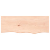 VidaXL Washbasin Blade 80x30x (2-6) cm Untreated solid wood