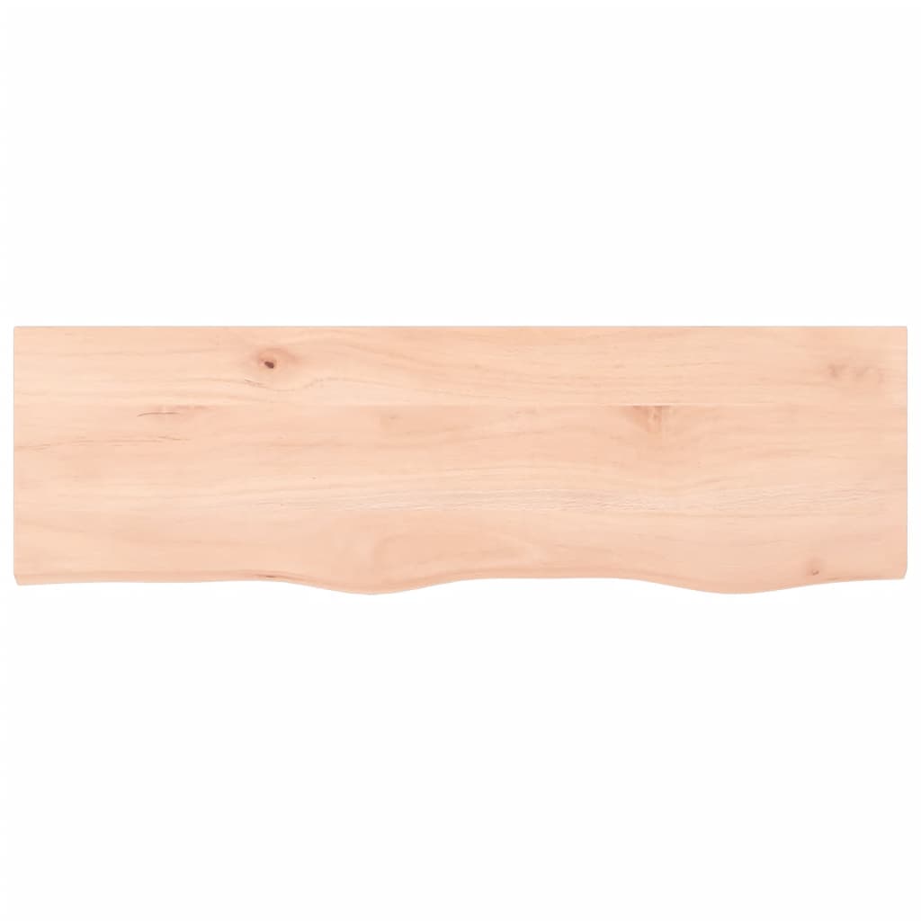 VIDAXL -WHOBAIN -TABELLE 100 x 30 x 2 cm Unbehandeltes festes Holz