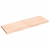 Vidaxl Washbasin Sheet 120x40x (2-4) CM Madera maciza no tratada