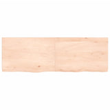 Vidaxl Washbasin Sheet 120x40x (2-4) CM Madera maciza no tratada