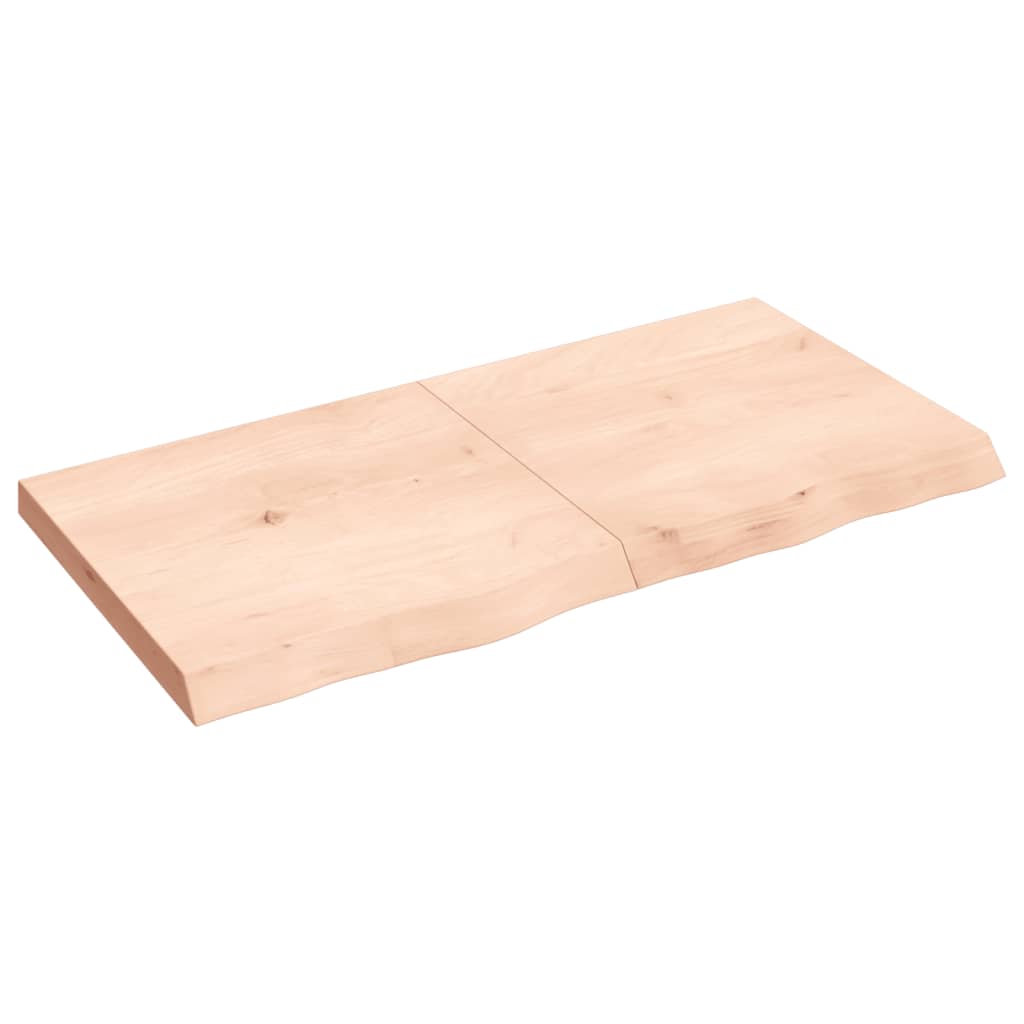 VIDAXL WASHBAIN-Blatt 120x60x (2-6) cm unbehandeltes festes Holz