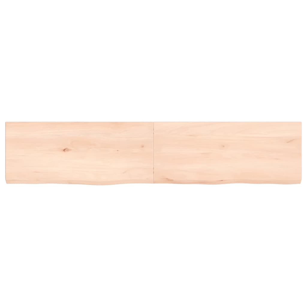 Vidaxl Washbasin Sheet 140x30x (2-4) CM Madera sólida no tratada