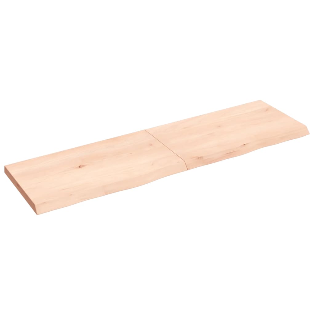 Vidaxl Washbasin Sheet 140x40x (2-4) CM Madera maciza no tratada