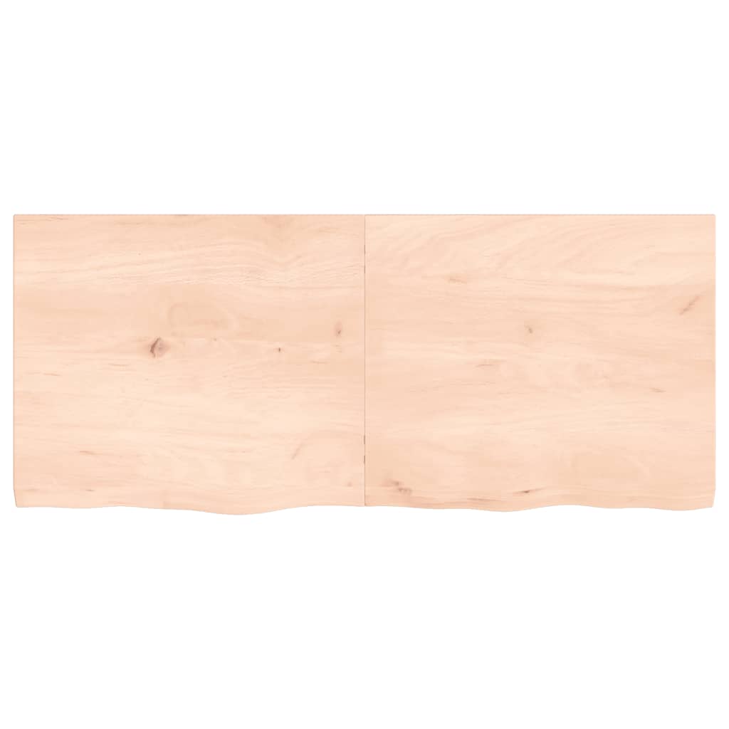 Vidaxl wastbasin Blat 140x60x (2-4) cm onbehandelten Holz