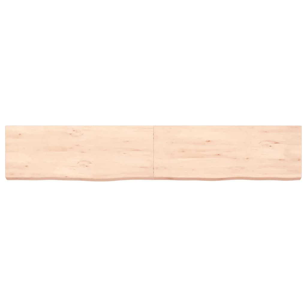 VIDAXL WASHBAIN-Blatt 160x30x (2-6) cm unbehandeltes festes Holz