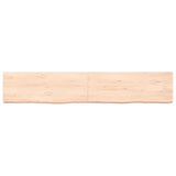 VIDAXL WASHBAIN-Blatt 160x30x (2-6) cm unbehandeltes festes Holz